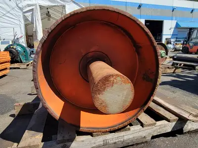 22.5" Diameter Chain Driven Conveyor Pulley
