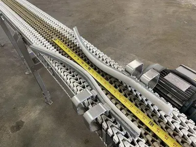10' Modular Belt Conveyor with Curve