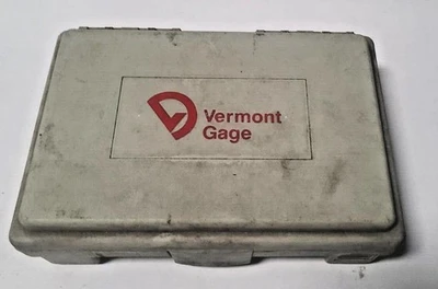 VERMONT GAGE 101200200 PIN GAGE SET (-) .0110"- .0600″