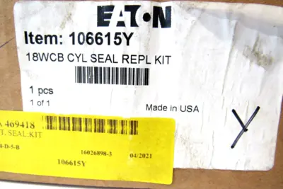 NEW EATON 106615Y 18WCB CYL SEAL REPL KIT
