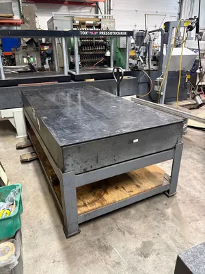 GRANITE PLATE 4'x8'x10" Inspection & Test Equipment | Global Machine Brokers, LLC (1)