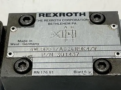 USED REXROTH 4WE6D51/AG24N9K4/V
