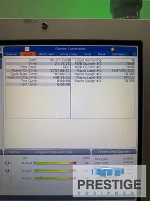 USED 2021 HAAS VF-7/40 4-AXIS