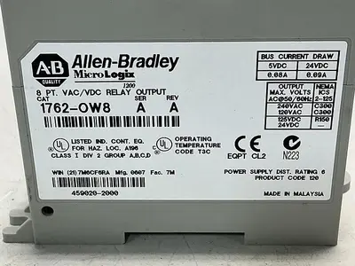 USED ALLEN BRADLEY 1762-OW8 SER A
