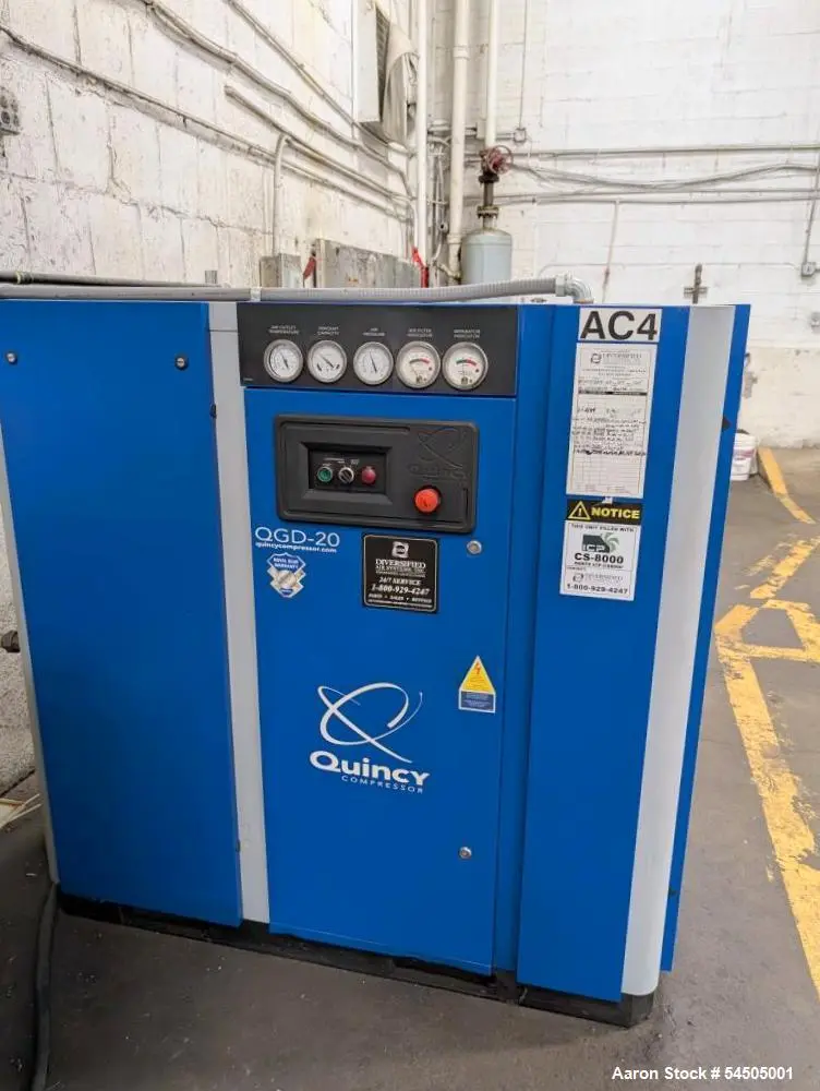 USED QUINCY QGD-20