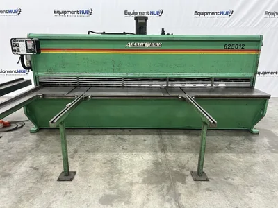 Used 2001 ACCURSHEAR 625012 Power Squaring Shears (Inch) Georgia US | The Equipment Hub #1521099