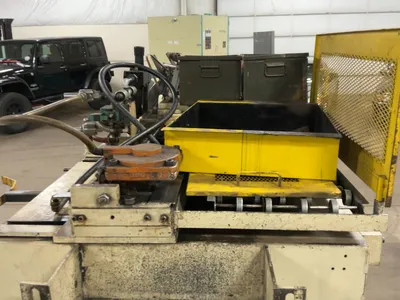 Coil Feeder Line for a Stamping Press, includes American Steel Line Co. Model 1000 Coil Uncoiler, 6,...