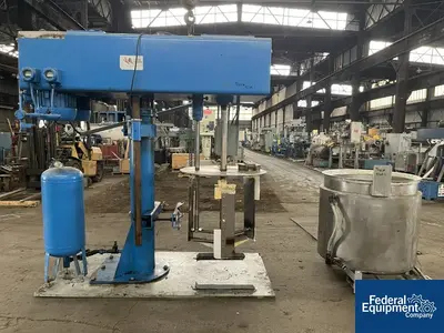 USED Cowles 300 Gal Cowles Dual Shaft Disperser, S/S, Model 2-J-38