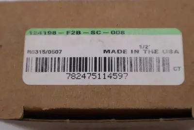 Dodge 124198 F2B-SC-008 1/2" 2-Bolt Flange Mount Bearing STOCK H809A
