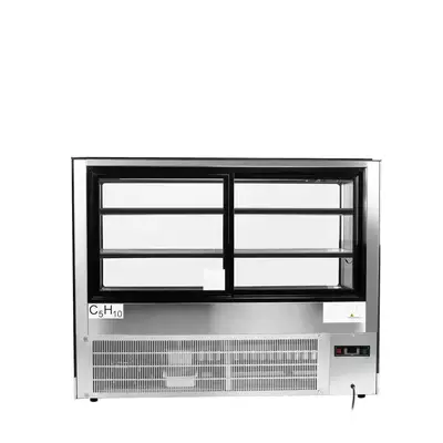 New | in-Stock Atosa New Atosa RDCS-60 Floor Model Refrigerated Display Square, 60" Display Refrigerators Illinois US | Falcon Restaurant Supply #1375239