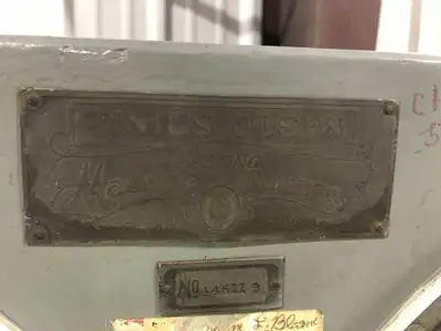 Tinius Olsen Testing Machine No. 446119 Vintage