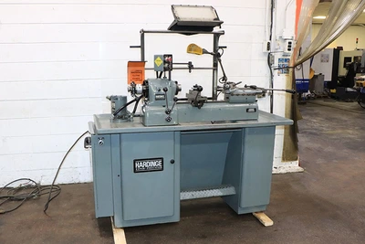 Used 1987 Hardinge DSM-59, Vari-Speed, Turret & Cross Slide,5C Collet Second Operation including Speed Lathes New Jersey US | Machinery Values #1253282