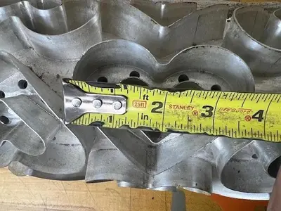 Moline Donut/Cookie Cutter - Air Eject - Heart Shape 3-3/4"