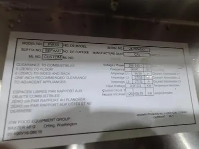 USED 2019 BAXTER BPW3S