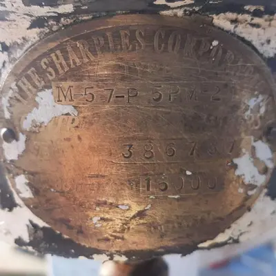 USED SHARPLES TYPE M- 59-P-5PM-2