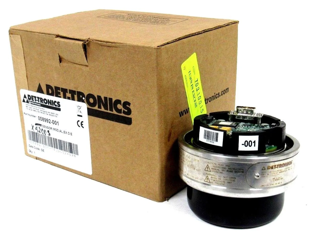 NEW DET-TRONICS 008992-001 X5200S ULTRAVIOLET FLAME DETECTOR 008992001