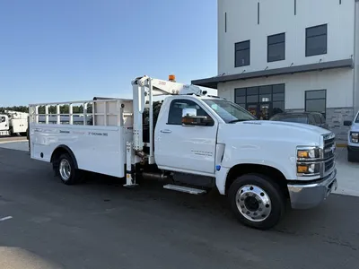 Used 2019 CHEVROLET SILVERADO 5500HD TIRE CRANE Service & Utility Trucks Minnesota US | Carco Truck & Equipment #1514114