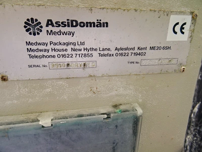 Assidoman Medway Single Head Sack Filler S/S 50 Kg.