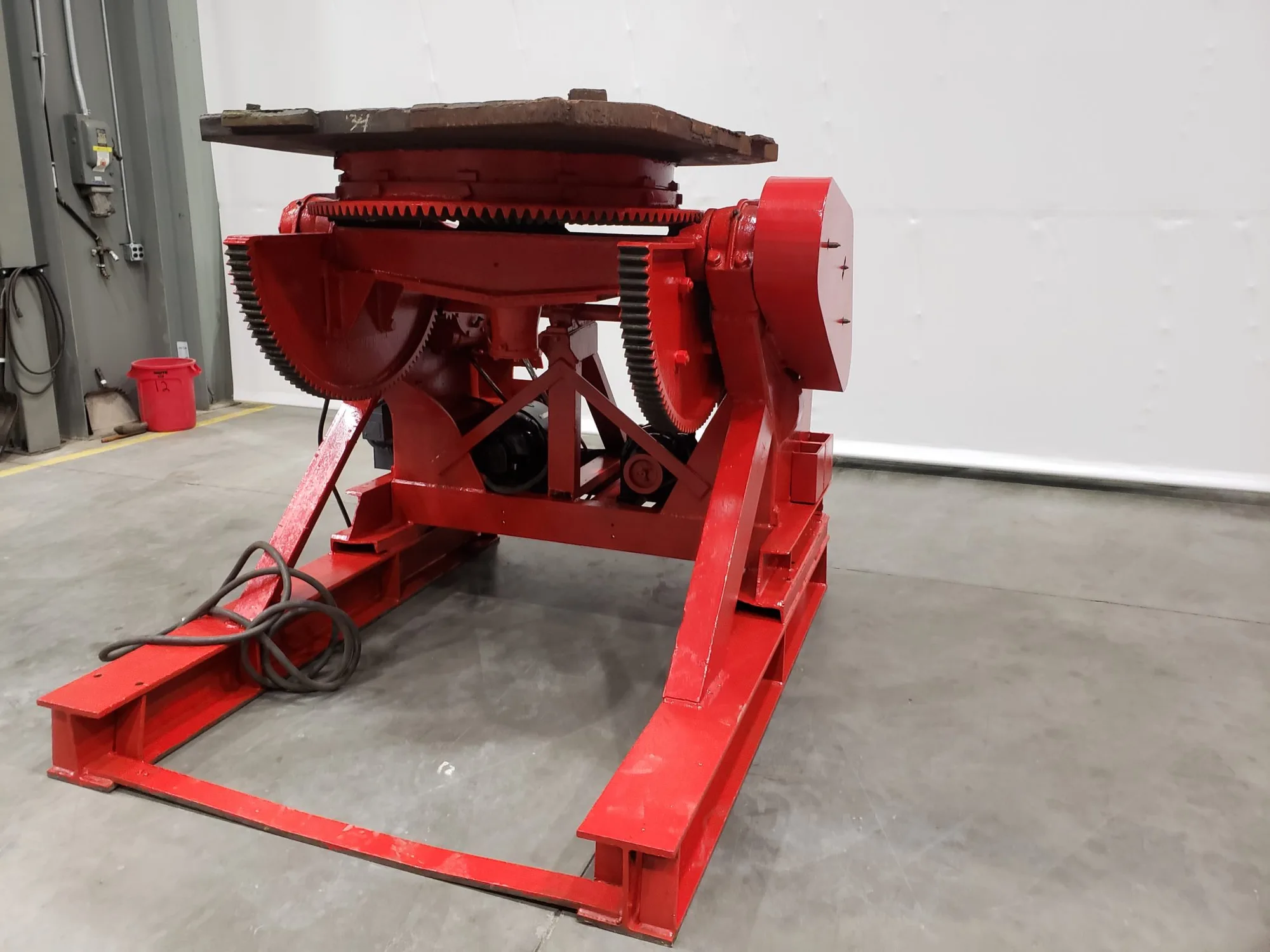Ransome 6,000 lbs. Tilting & Rotating Positioner, 50″ x 50″ Table