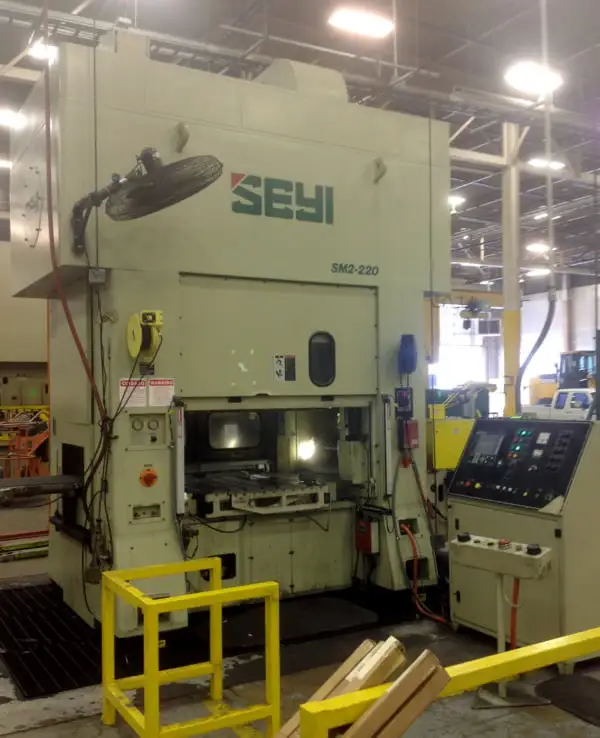 Used 2008 SEYI SEYI SM2-220-1 PRESS Straight Side Presses | Alma Machinery #898771
