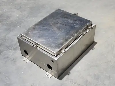 Wall Mount Stainless Steel Electrical Enclosure 20"x16"x8"