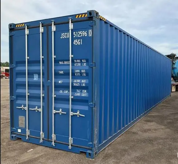 Used HIGH CUBE STORAGE CONTAINERS 40 FT Shipping Containers | OAK BAY MARKETING #394012