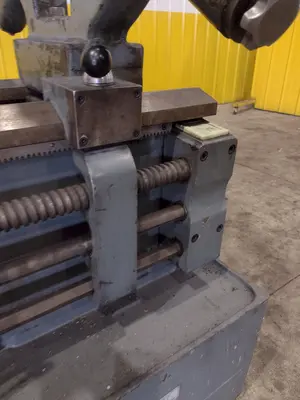 32" X 168" SUMMIT GAP BED ENGINE LATHE. STOCK # 0661425