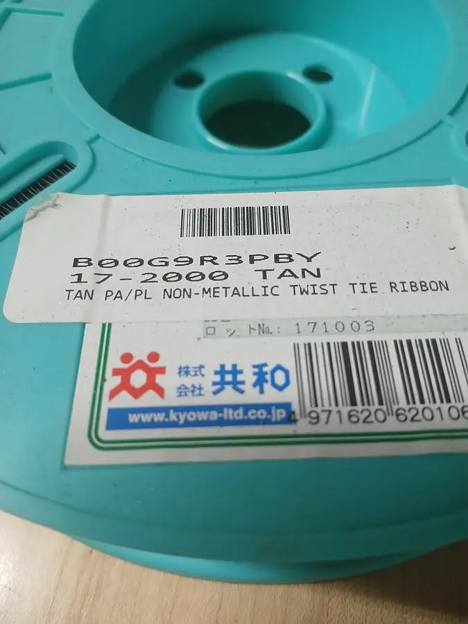 Non-Metallic Twist Tie Ribbon