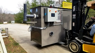NEW: 200 GPM Dissolved Air Flotation System, 304SS.