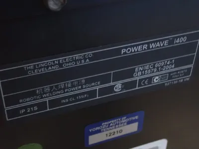 USED LINCOLN ELECTRIC POWERWAVE I400
