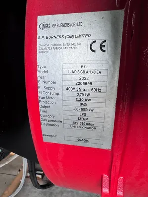 Used 2022 Byworth Boilers FM750-19 Boiler Accessories GB | Perry Equipment #1517082