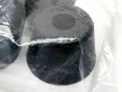 USED MISUMI ELECTROCONDUCTIVE RUBBER FEET LOT OF 4