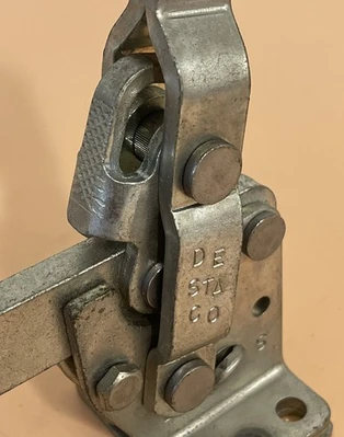 NEW OLD STOCK- DE-STA-CO Manuel Hold Down Toggle Clamp 247-S + Warranty 🇺🇸