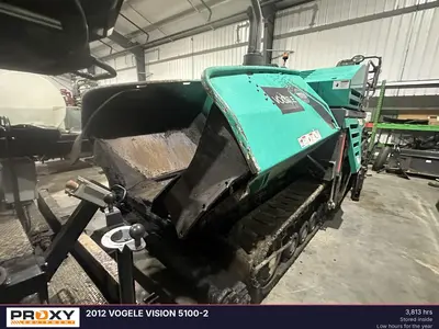 Used 2012 VOGELE VISION 5100-2 Asphalt Pavers Ohio US | Proxy Equipment #1382680