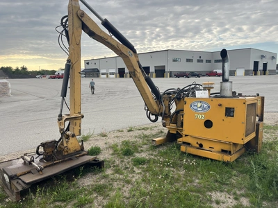 USED TIGER CUSTOM BUILT LOADER BOOM MOWER