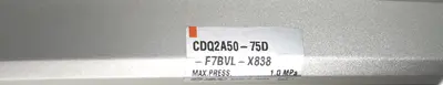USED SMC CDQ2A50-75D-F7BVL-X838