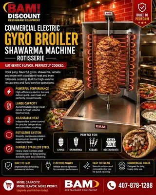 Used FLAME MAX HEY-890 Broilers Florida US | BAM Discount Restaurant Equipment #1257186