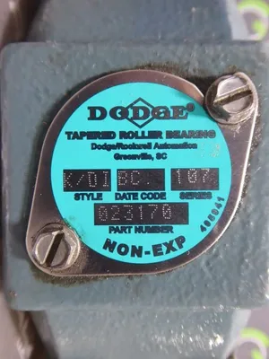 Dodge 023170 Tapered Roller Pillow Block Bearing Ser. 107 Style K/DI New