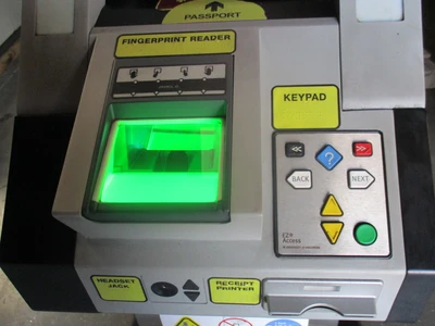 Vision - Box Biometric Verification System For Airports / Etc. Fingerprints, 2015