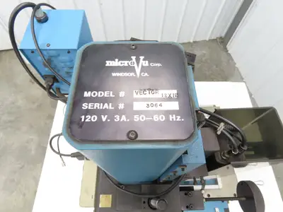Microvu Vector 12x12 Video Measurement Inspection System 12" Area RSF Elektronik