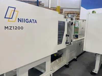 New | in-Stock 2025 NIIGATA MZ 1200/300 Injection Molding Machines Massachusetts US | Absolute Machinery #1543146