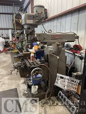 USED LEGUN REPUBLIC VERTICAL MILL WITH TOOLING
