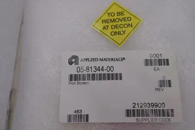 APPLIED MATERIALS (AMAT) 0040-00248 PORT SCREEN NEW STOCK #2890
