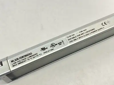 WLS28-2XW285DSQ | Banner  Work Strip Light White 285mm Length M12 4-Pin 88099 - Used