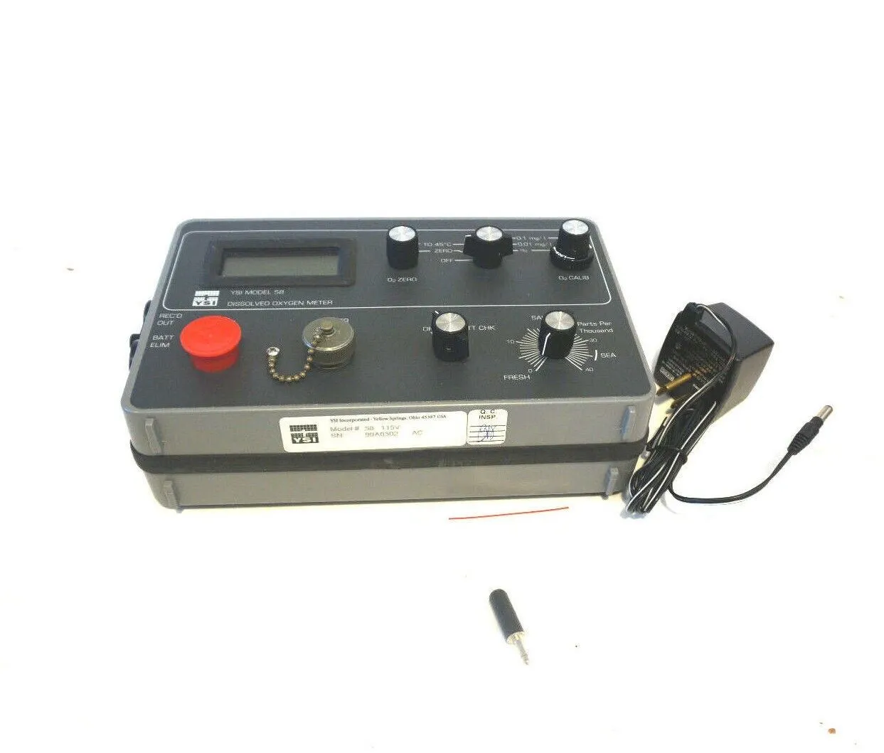 NEW YSI MODEL 58 OXYGEN METER 115V (NO PROBE)