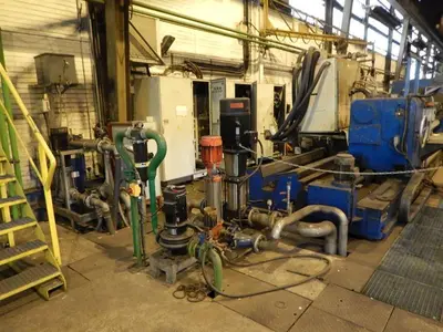 USED HERKULES Ø 1550 X 6500 MM INDUCTION MACHINE CNC