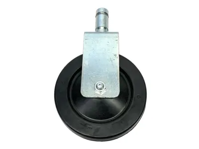 New | in-Stock Metro Plated Rigid Stem Caster 5" LOT OF 2 Casters Michigan US | Maverick Industrial Sales #1395588