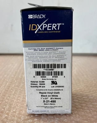 NEW Brady X-21-498