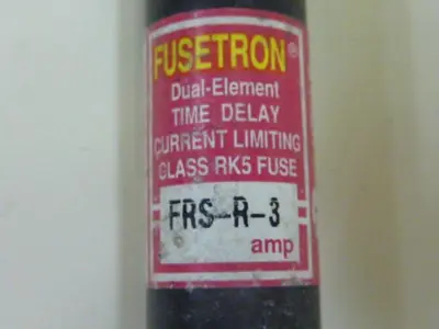 USED FUSETRON / BUSSMANN FRS-R-3