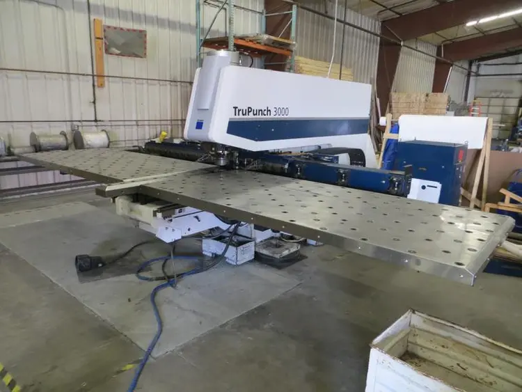 Used 2012 TRUMPF TRUPUNCH 3000 Turret Punches Illinois US | BLUMBERG MACHINERY COMPANY #453449